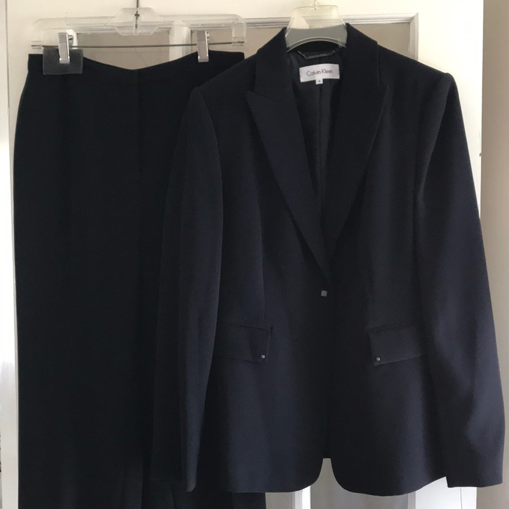 Navy Calvin Klein Women’s suit new with tags